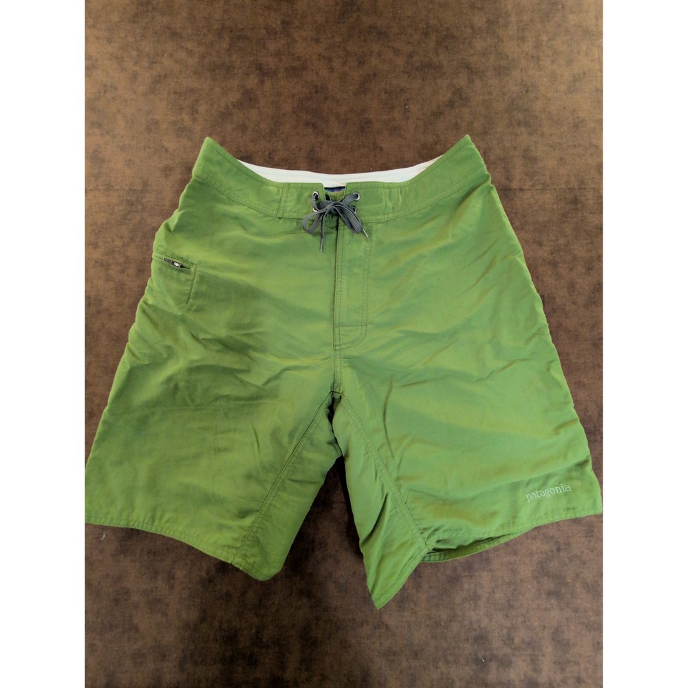 Patagonia Men's Green Swim Board Shorts